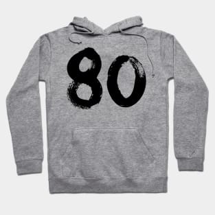 Number 80 Hoodie